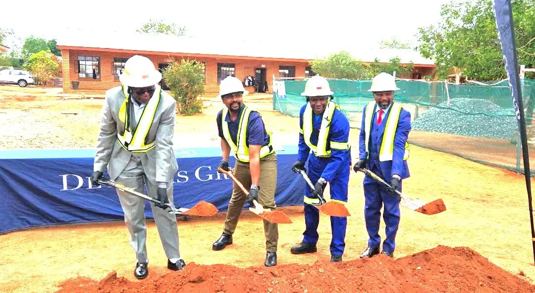 Sod Turning Ceremony for Renaissance High School Science Lab
